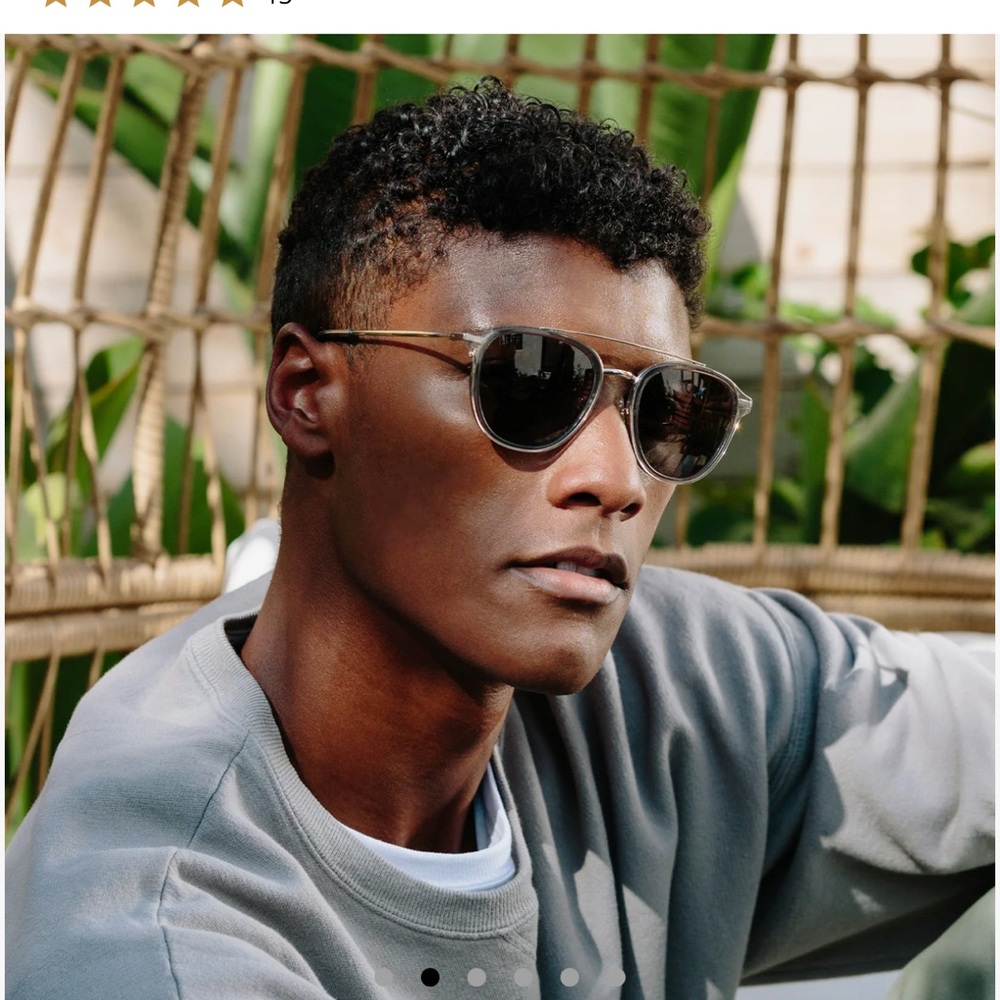 NIB Diff Camden aviator sunglasses